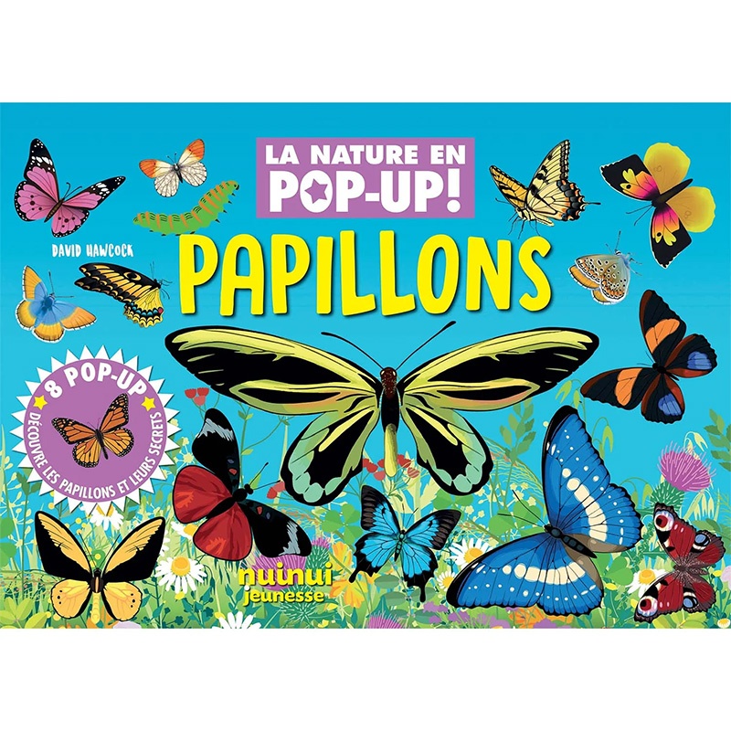 Papillons Pop-up - Nuinui jeunesse