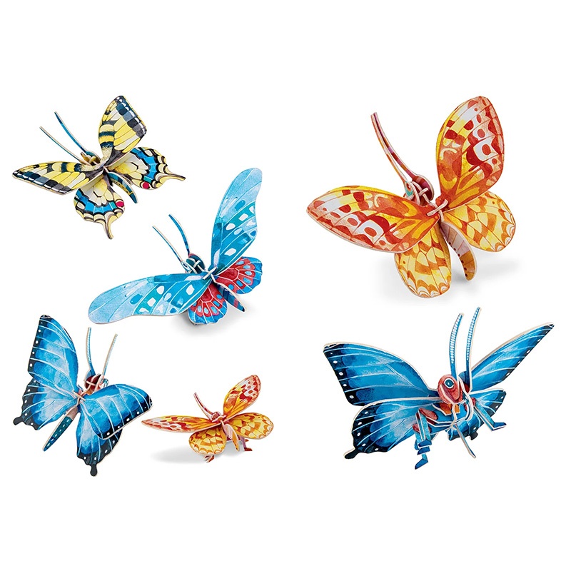 Papillons 3D - Nuinui jeunesse
