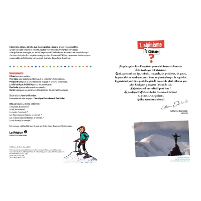 L’alpinisme, tu connais ?