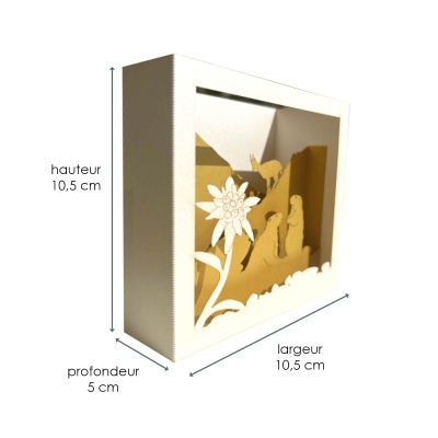 Carte pop-up Bouquetin