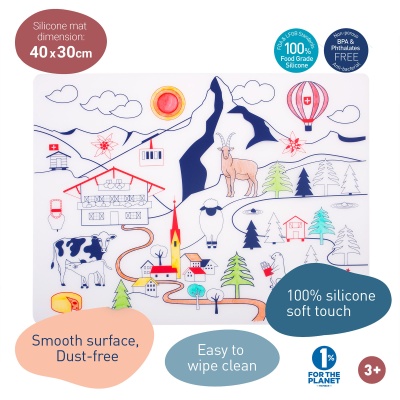 Set de table Montagnes suisses