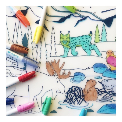 Set de table Forêt Boréale