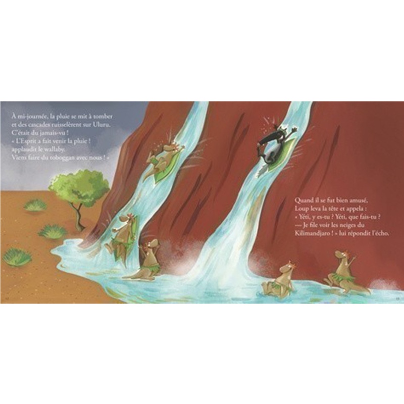 Le loup qui escaladait les montagnes - Auzou