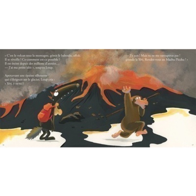 Le loup qui escaladait les montagnes - Auzou