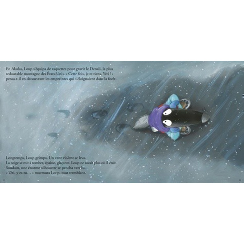 Le loup qui escaladait les montagnes - Auzou