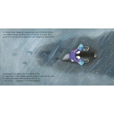 Le loup qui escaladait les montagnes - Auzou