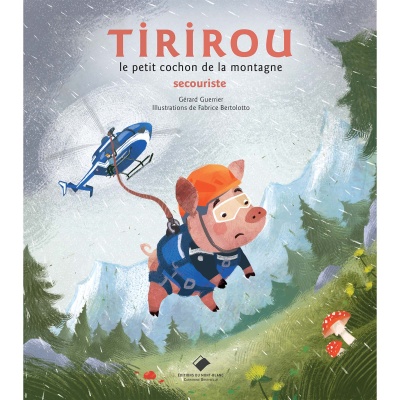 Tirirou, le petit cochon de la montagne, secouriste