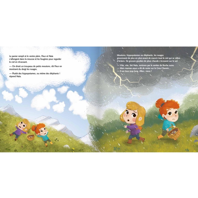 Tirirou, le petit cochon de la montagne, secouriste