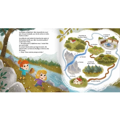 Tirirou, le petit cochon de la montagne, secouriste