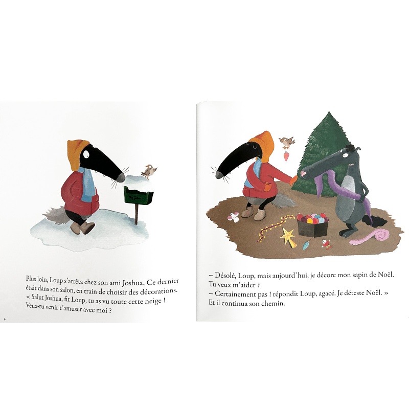 Le loup qui n'aimait pas Noël