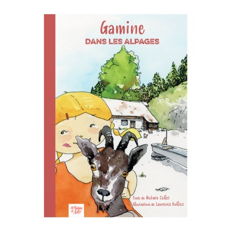 Gamine dans les alpages