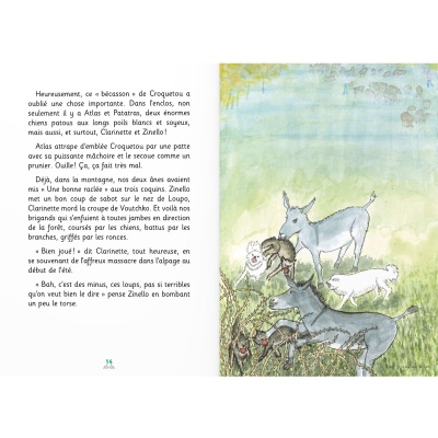 Zinello, âne des alpages - Un hiver d'aventures