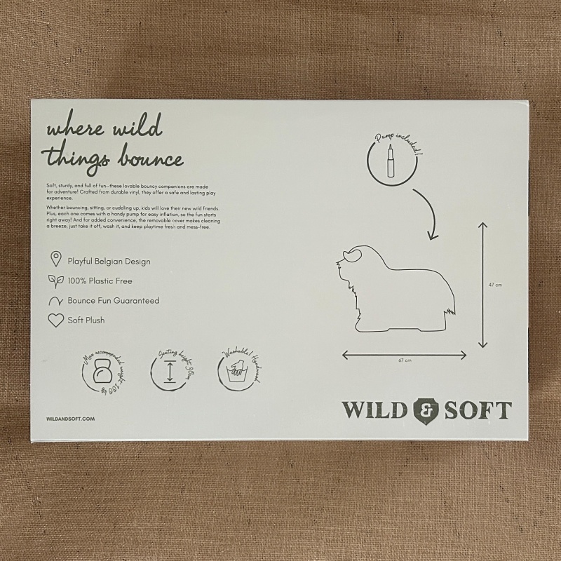 Vache Highland rebondissante