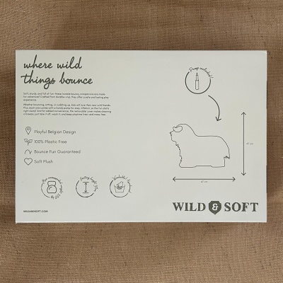 Vache Highland rebondissante