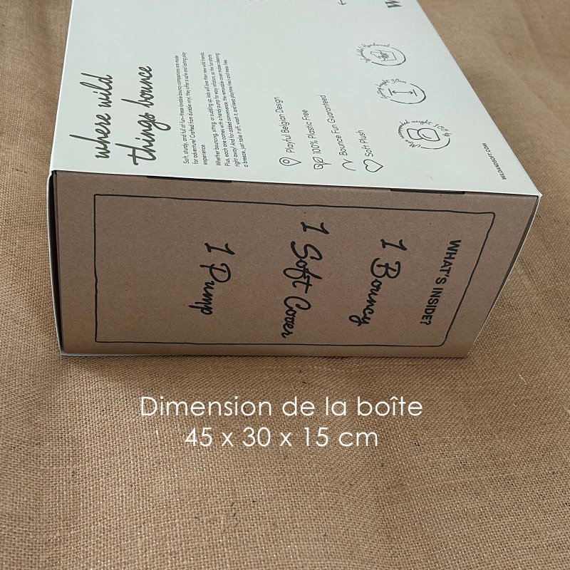 Vache Highland rebondissante