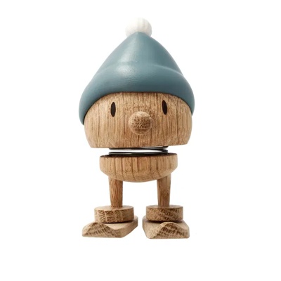 Skieur Bumble en bois