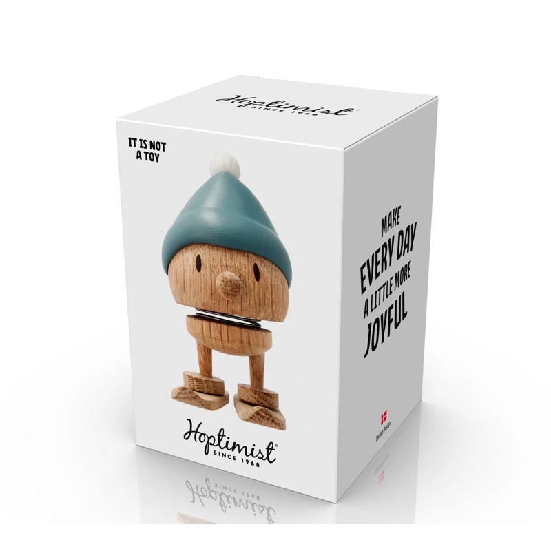 Skieur Bumble en bois