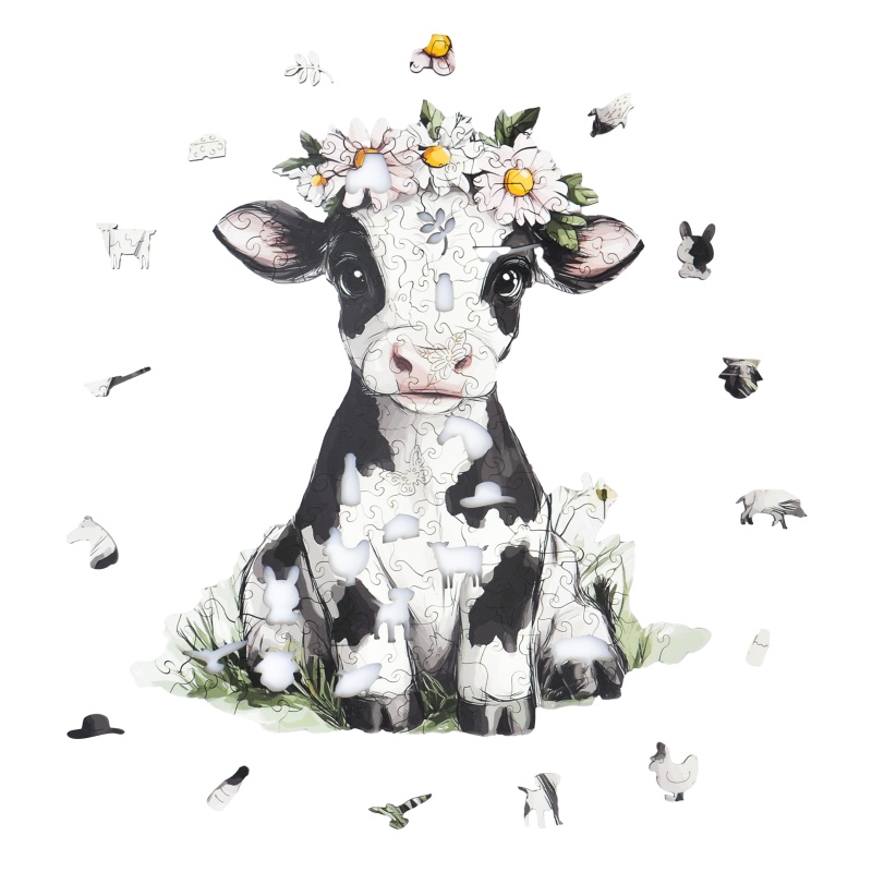 Puzzle Vache des alpages - Junior