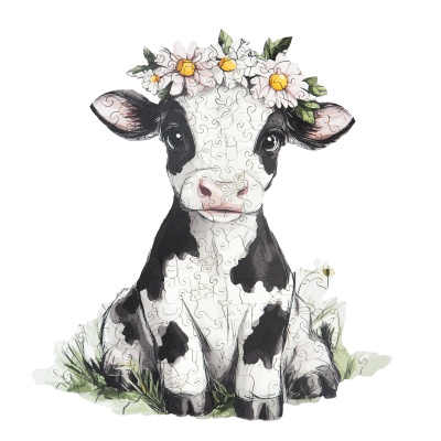Puzzle Vache des alpages - Junior