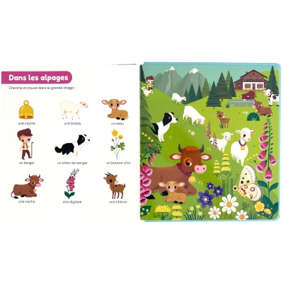 Mon premier cherche et trouve à la montagne