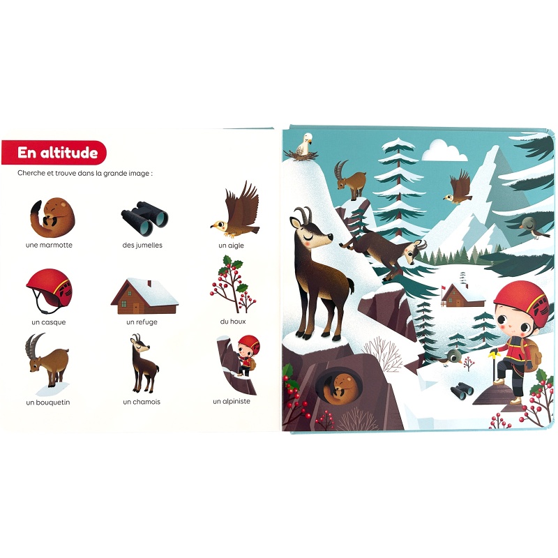 Mon premier cherche et trouve à la montagne