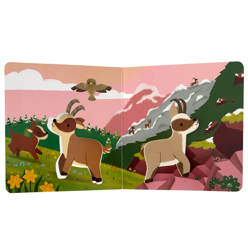 Les animaux de la montagne - Mes p'tits documentaires en relief