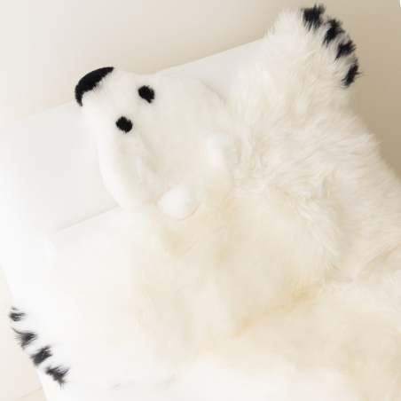 Tapis Ours blanc