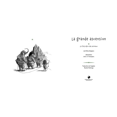 La grande ascension – Le Club alpin des animaux