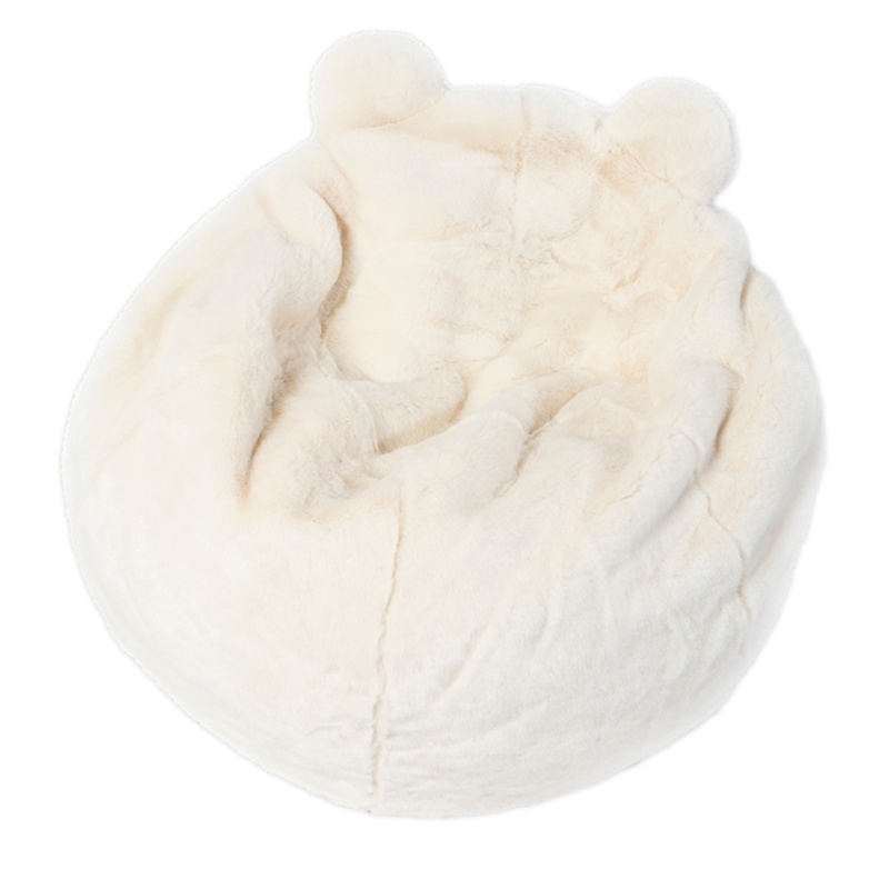 Pouf Ours blanc